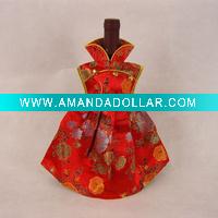 Wholesale Embroidered wine cover