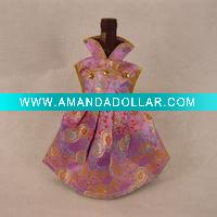 Wholesale Embroidered wine cover