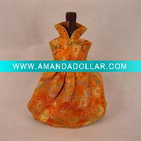 Wholesale Embroidered wine cover