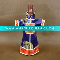 Wholesale Embroidered wine cover