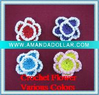 Wholesale crochet flower/cotton flower for quality