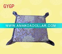 Wholesale 2011 new style silk candy plate,candy case,candy cover,promotional gift