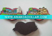 Wholesale Polyresin Fridge Magnet with heart