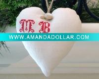 Wholesale Heart lavender scent bag