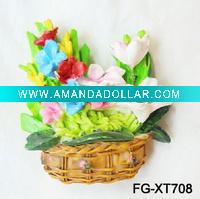 Wholesale flower polyresin magnet/fridge magnet