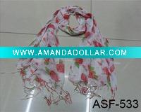 Wholesale Fashion Flower Style Scarf