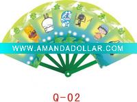 Wholesale plastic fold fan
