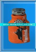 Knitted perfume bottle covers