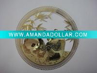 Wholesale Metal panda gift bookmark