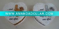 Wholesale polyresin jewelry box for valentine gifts