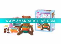 Wholesale crochet little bear,knitting toys,knitted toys,craft set