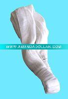 Wholesale White voile silvel yarn grace elastic bandeau