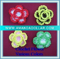 Wholesale crochet flower/cotton flower for quality