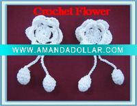 Wholesale crochet flower/cotton flower for quality