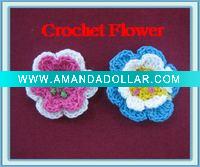 Wholesale crochet flower/cotton flower for quality