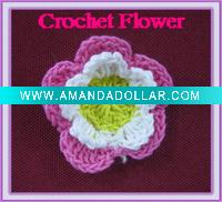 Wholesale crochet flower/cotton flower for quality