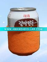 Knitted perfume bottle covers