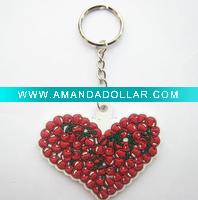 Heart shape key chain