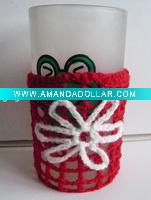 Wholesale crocheted cup sleeve