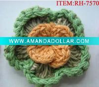 hand crochet flower for quality