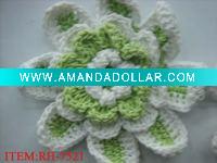 Wholesale crochet cotton flower/decoration accessories