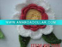 hand crochet flower for quality