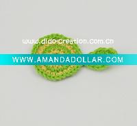 Wholesale DD01038A Hand Crochet Fashion Accessories Leaves Flowers Appliques Cotton craft