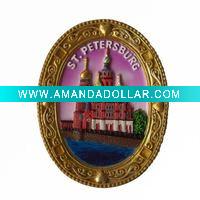 Wholesale resin crafts fridge magnet