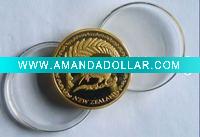 Wholesale australia Menura metal coin gold coin
