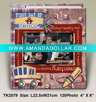 Scrapbook Style School Albums