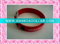 Wholesale promotional soft pvc bracelet for gifts