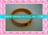 Wholesale fashion soft pvc bracelet for gifts