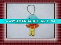 Wholesale Fashion String Voodoo doll keychain