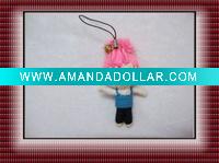 Wholesale Fashion String Voodoo doll keychain