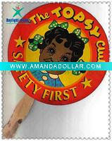Wholesale Hotting sell advertsing gift Mini hand wooden fan
