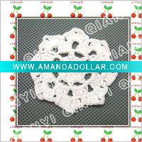 Wholesale Hand made cotton crochet flower butterfly