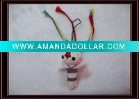 Wholesale Fashion String Voodoo doll keychain