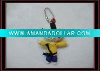 Wholesale Fashion String Voodoo doll keychain