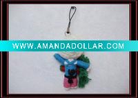 Wholesale Fashion Voodoo doll keychain