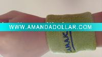 cotton sports terry wristband