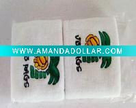 cotton sport towelling wristband