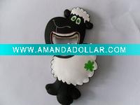 Wholesale 3d soft PVC Bottle opener
