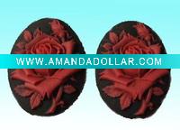 Wholesale resin plastic flower--rose