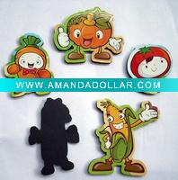 Wholesale promotional gifts fruit paper frigde magnet