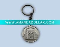 Wholesale Antique silver metal key chain