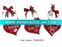 Valentine's day fabric item