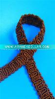Various designed knitted braid