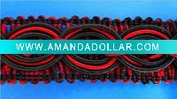Various designed knitted braid