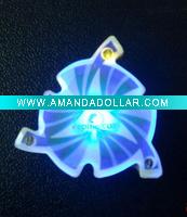 Wholesale Promotional blinking Gift--Flashing pin/badges hanging on the clothes