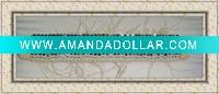 Wholesale knit cotton and leather bracelet